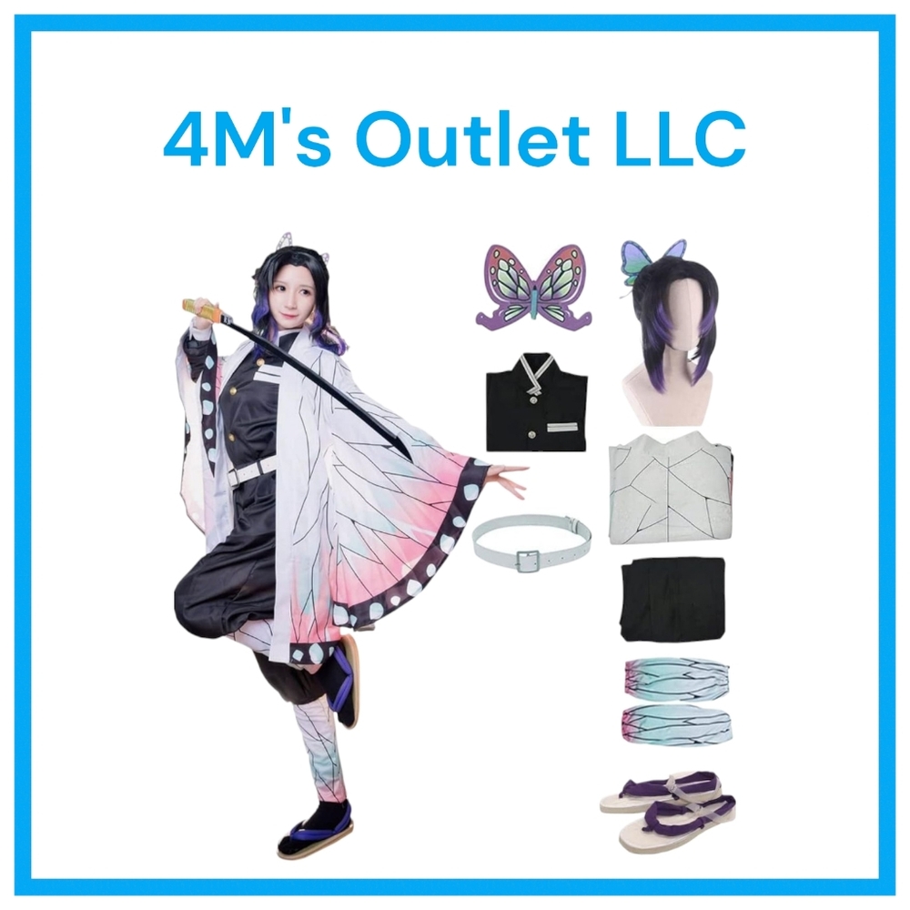 Chic Butterfly Costume with Accessories